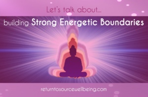 How to build strong energy boundaries