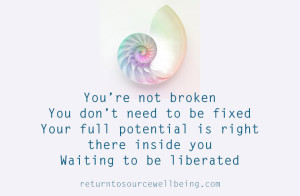 You're not broken, you don't need to be fixed: a blog post by Amanda Roberts