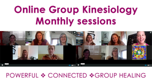 Online Group Kinesiology - monthly sessions with Amanda Roberts